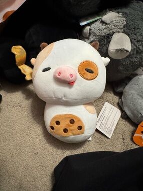 Boba cow plushy stuffie